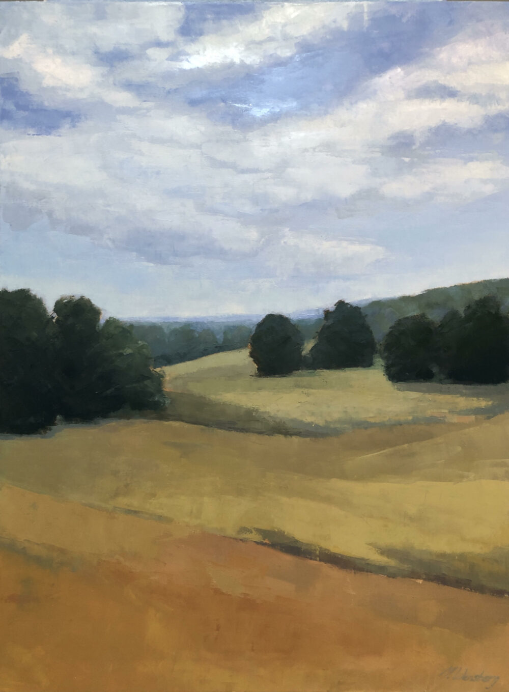 Molly Wensberg - Gold Swept Hills