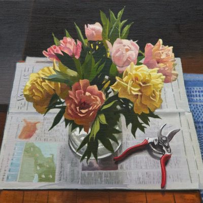 William Hoyt - Peonies and Felcos