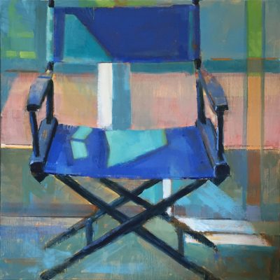 Kim Alemian - Director's Chair in Blue