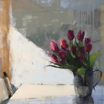 Kim Alemian - Light Shaft - Pitcher of Tulips