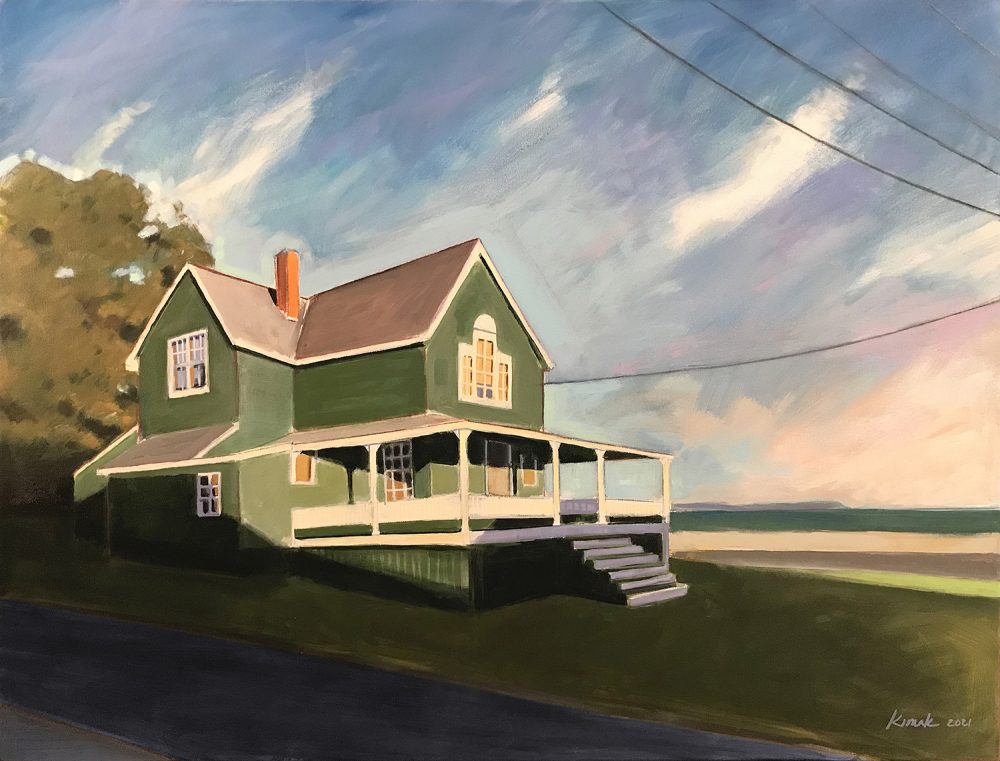 James Kimak - Old Green House by the Bay