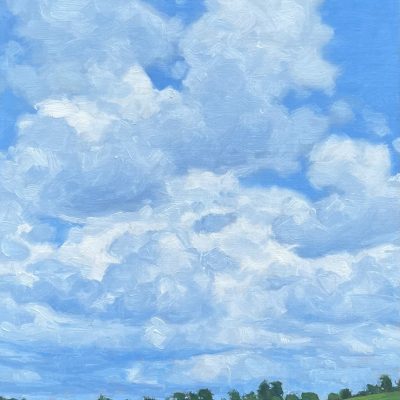 Rory Jackson - Like Bozeman Clouds (finished color study)
