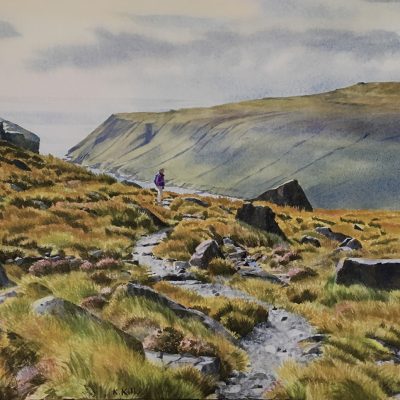Kathleen Kolb - Above Loch Brittle