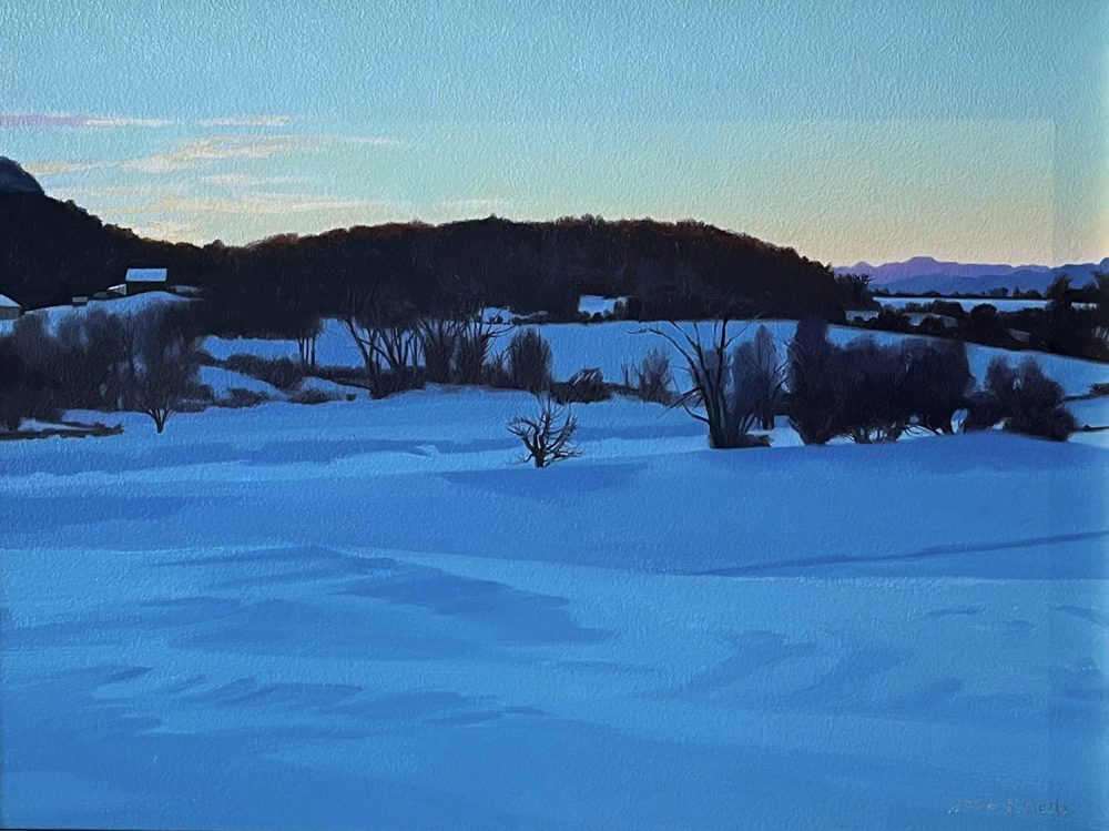 Kathleen Kolb - Snow Covered River