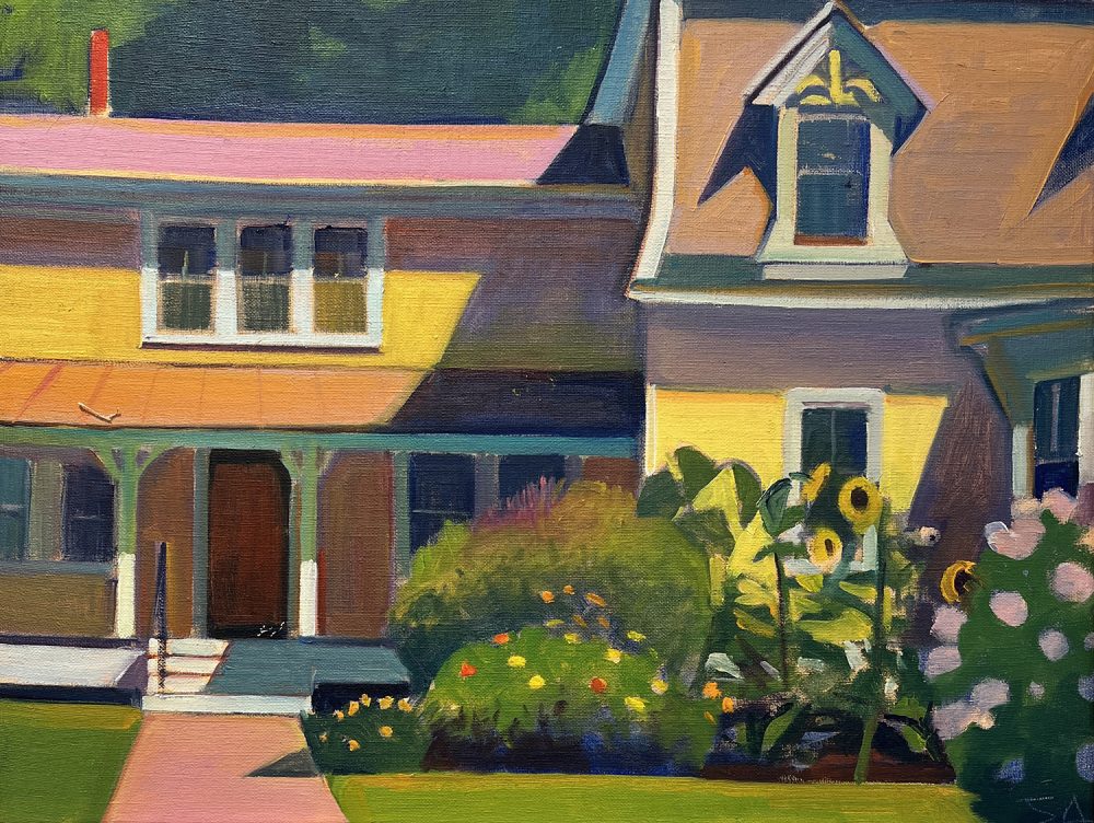Susan Abbott -Yellow House, Full Sun