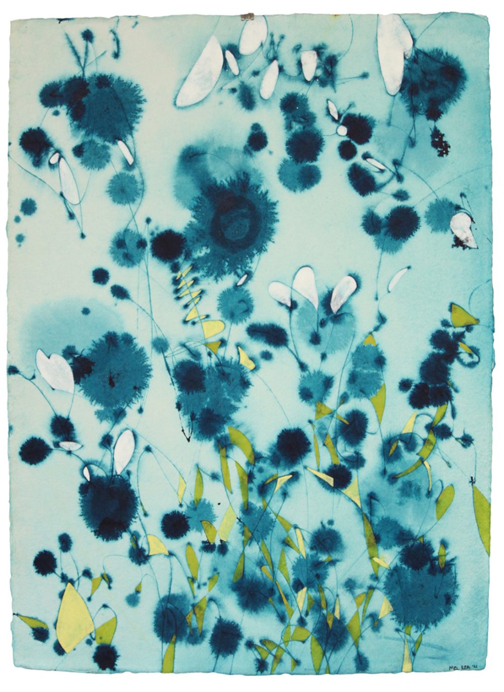 Mel Rea - Blue Flowers #6