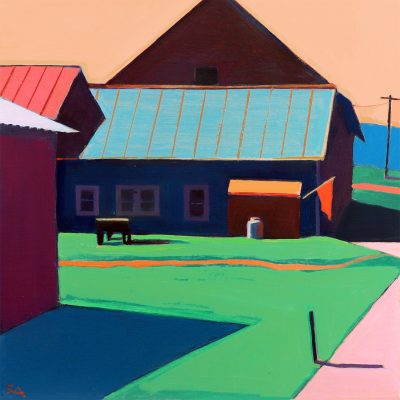 Susan Abbott - Farmyard High Summer