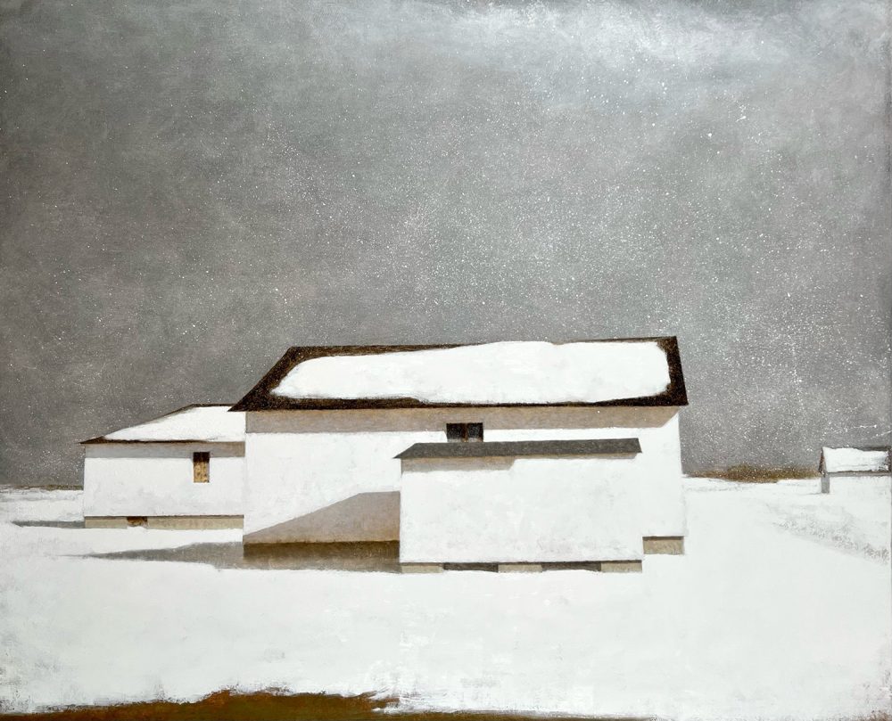 Ted Walsh - Composition With Some Architecture and Some Snow