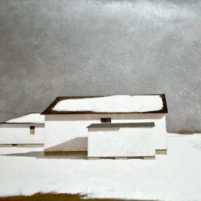 Ted Walsh - Composition With Some Architecture and Some Snow