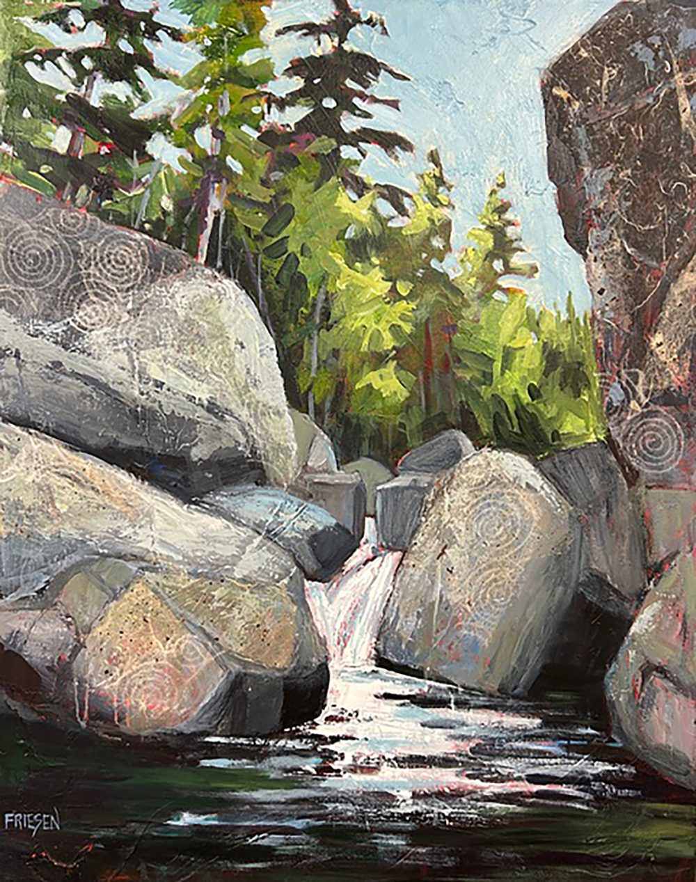 Holly Friesen -Swimming Hole