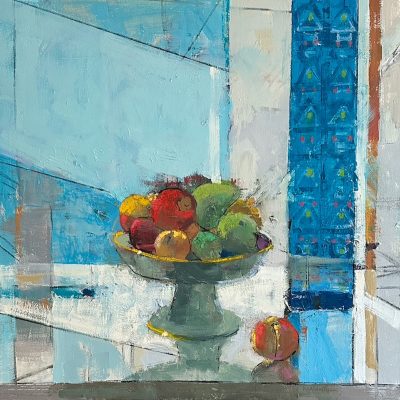 Kim Alemian - Fruit Bowl & Balinese Fabric