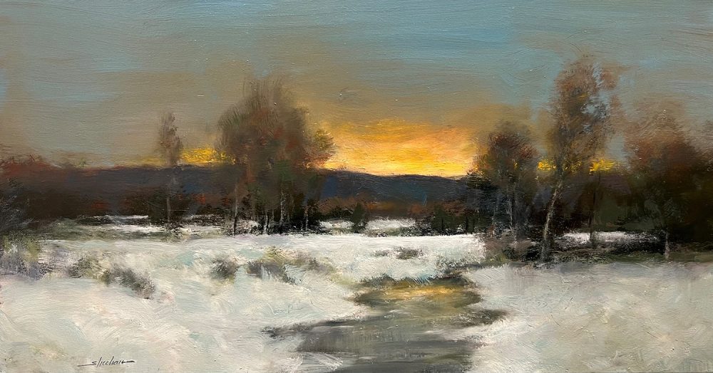 Dennis Sheehan - Winter Sunset