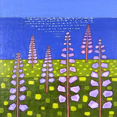 Marcia Crumley - Lupine by the Bay