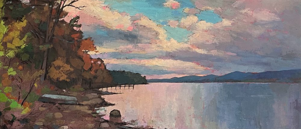Larry Horowitz - Fall on Lake Champlain