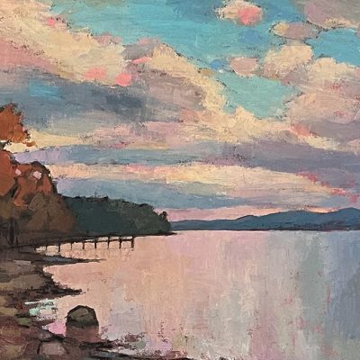 Larry Horowitz - Fall on Lake Champlain