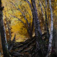 Yellow Woods III Anni Lorenzini - Yellow Woods III